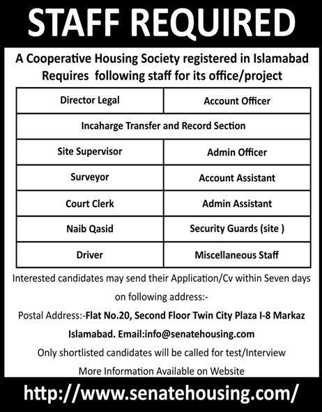 Office Jobs in Islamabad