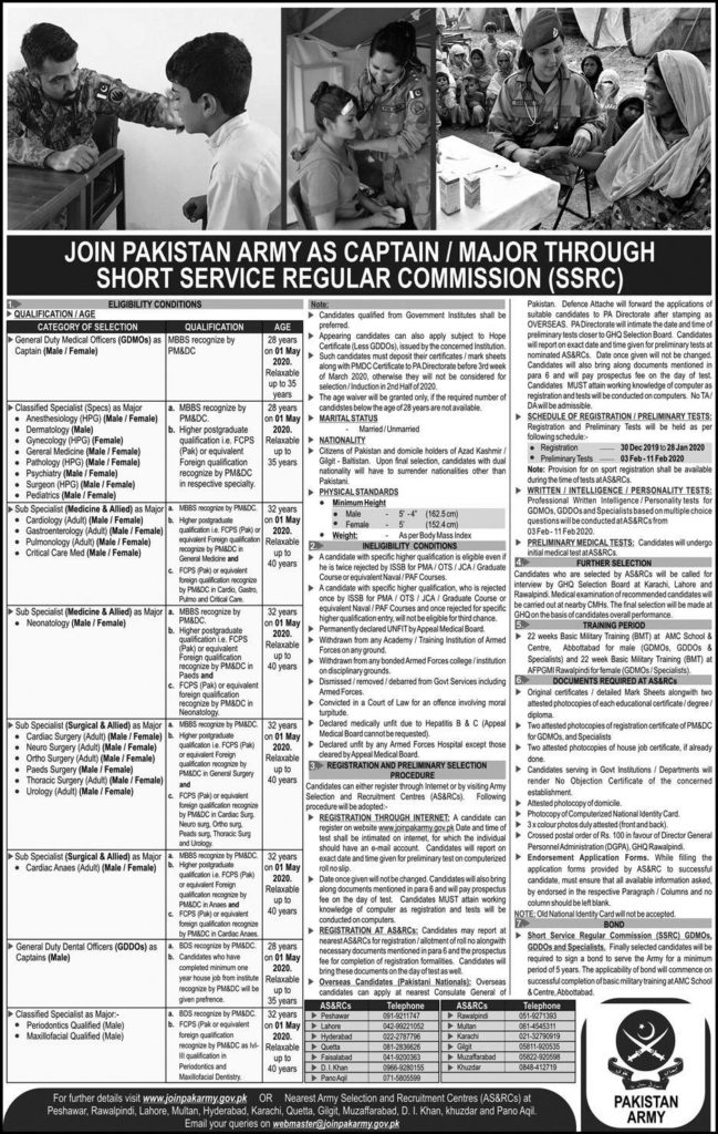 Join pak army
