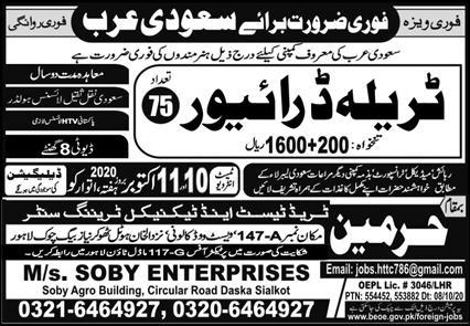 Jobs in Aramco Saudi Arabia