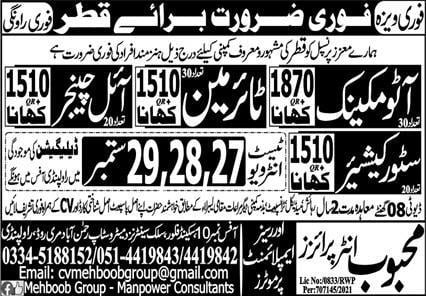 Qatar Petroleum jobs 2021