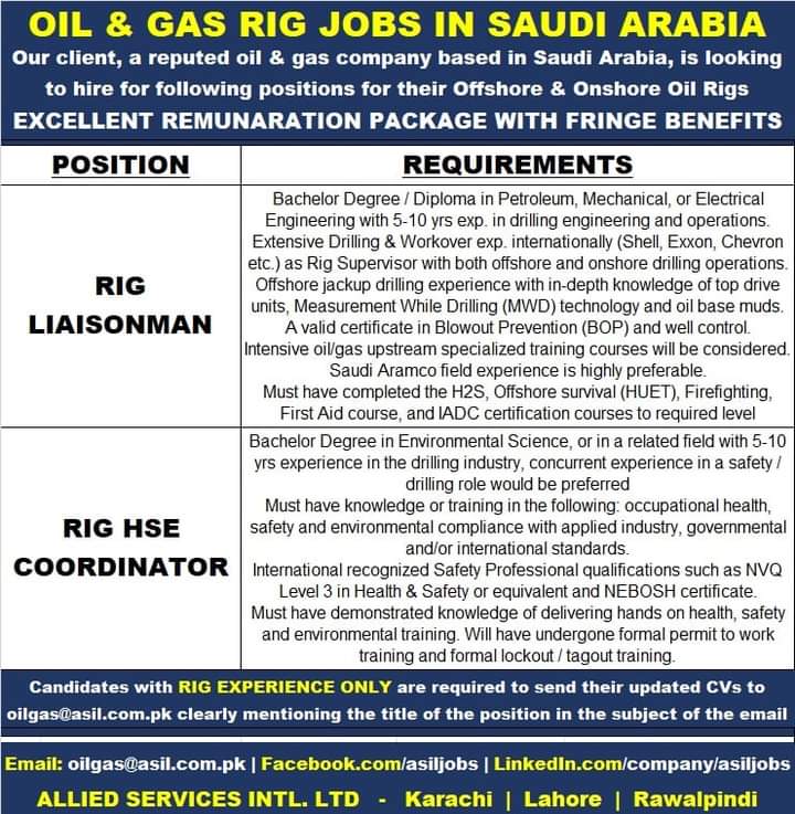 Jobs in Jeddah 2021