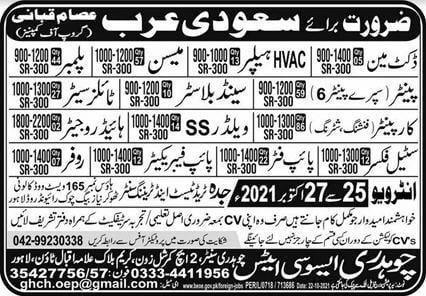 Entry level jobs in Saudi Arabia 2021