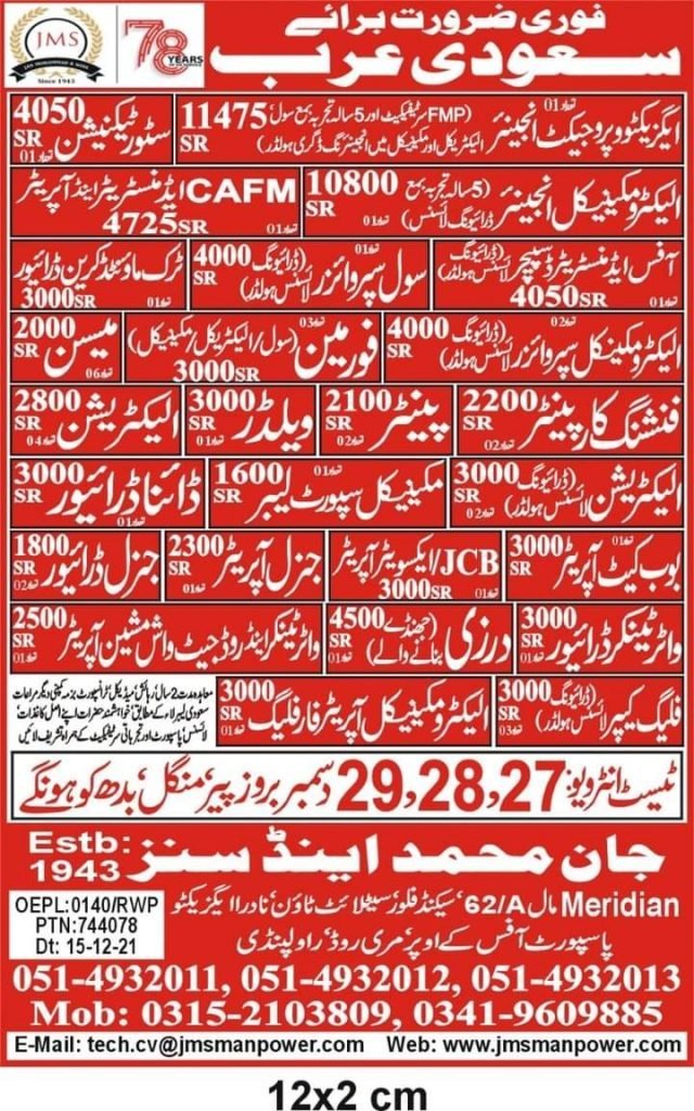 Engineering jobs in riyadh 2022