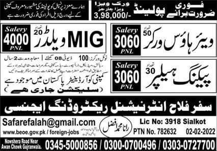 Packing helper job in poland 2022