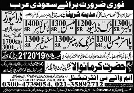 Urgent Jobs in Jeddah with Salary