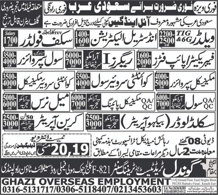 Entry level oil and gas jobs in saudi arabia