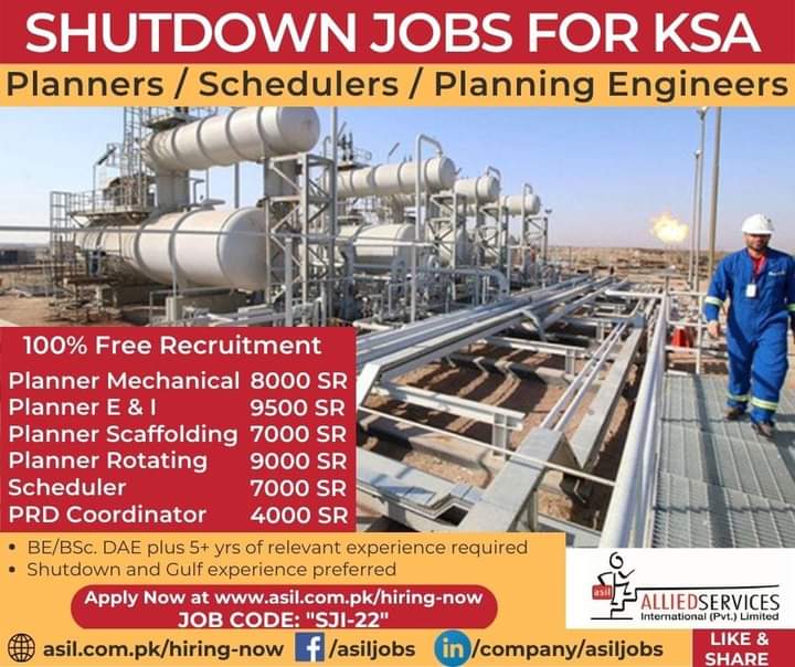 Saudi arabia shutdown jobs 2022