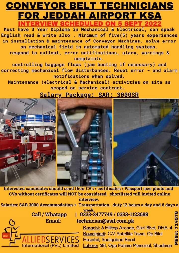Jeddah airport jobs vacancies 2022