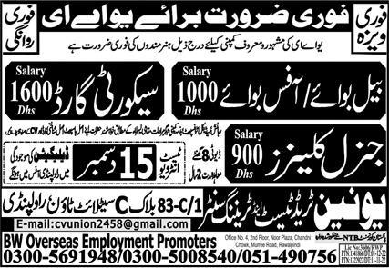 Office jobs in dubai for pakistani 2022