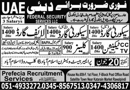 Federal security service jobs 2023