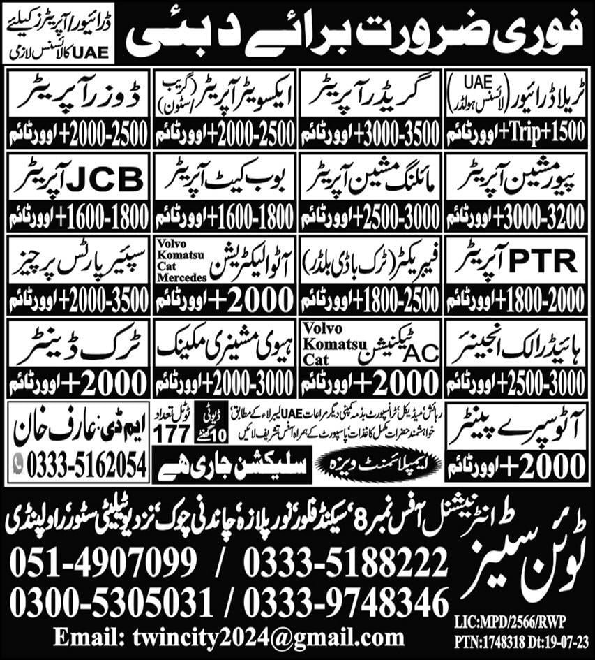 Engineering jobs in dubai 2023