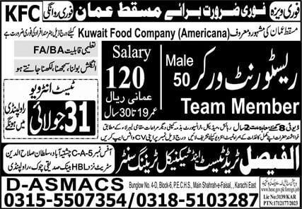 Mcdonald jobs in oman 2023