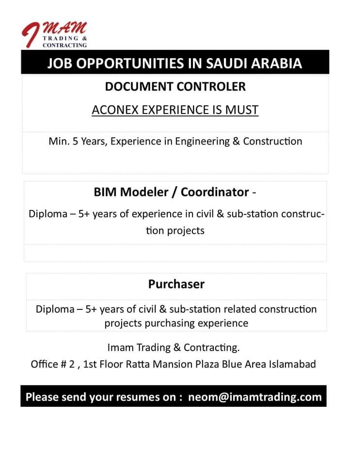 Purchasing jobs in saudi arabia 2023