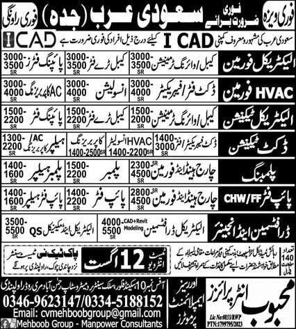 Jobs in saudi arabia jeddah 2023