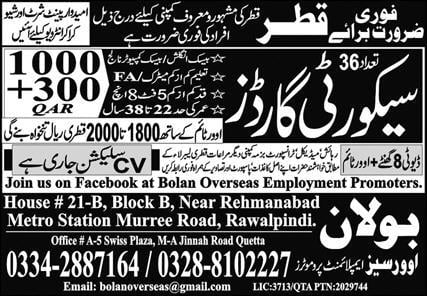 Qatar security jobs 2023