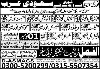 Saudi arabia mechanical Engineering jobs