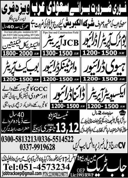 Free Visa Jobs In Saudi Arabia 2024 Salary   1110737165 1 