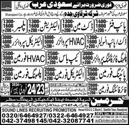 Al sharqawi company jobs in jeddah