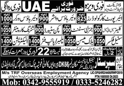 Latest jobs in transguard dubai 2024