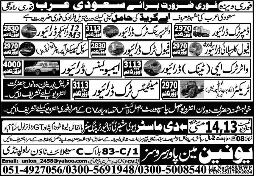 Company saudi arabia jobs 2024