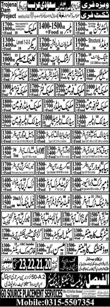 Webuild jobs in saudi arabia 2024