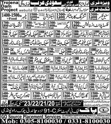 Trojena project jobs in saudi arabia 2024