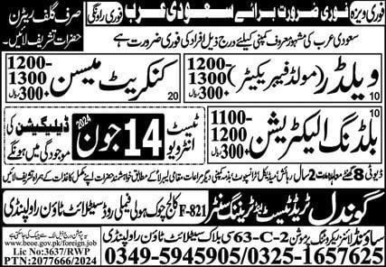 Electrician jobs in riyadh saudi arabia 2024
