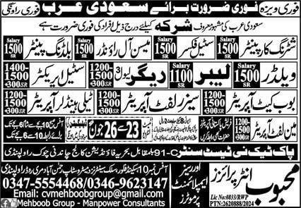 Building painters jobs in saudi arabia 2024