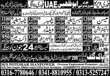 Today jobs in abu dhabi 2024