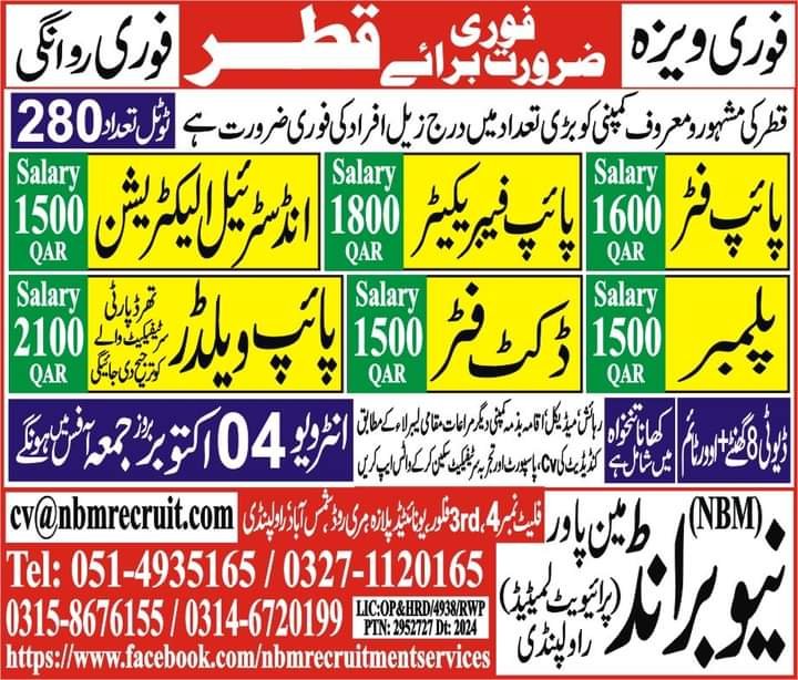 Today jobs in qatar latest 2024