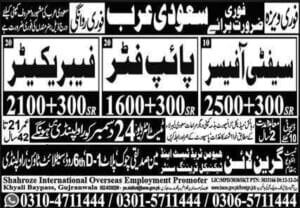 Safety Officer job vacancies in saudi arabia 2025