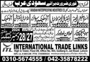 Arabian Company jobs in saudi arabia 2025