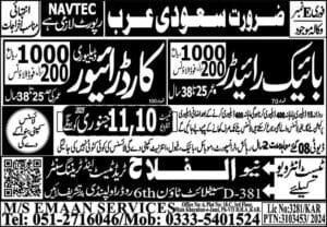 Car Driver saudi arabia Jobs 2025