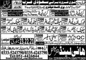 Precast factory jobs in saudi arabia 2025