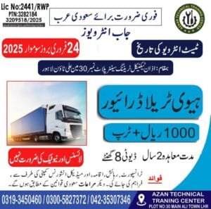 Heavy driver saudi arabia jobs 2025