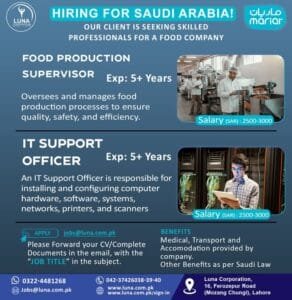 It Company saudi arabia job vacancies 2025