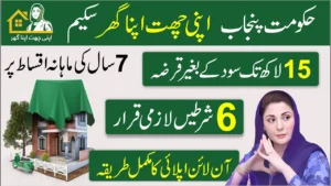 CM Maryam Nawaz 15 Lakh Loan Scheme 2025