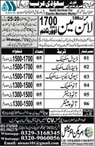 SSEM company Jobs vacancy in saudi arabia 2025