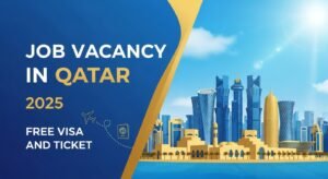 Free visa and ticket Job vacancy in Qatar 2025