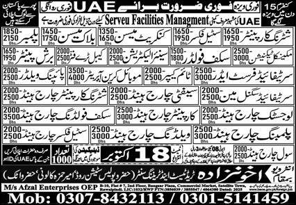 UAE Jobs for Pakistanis