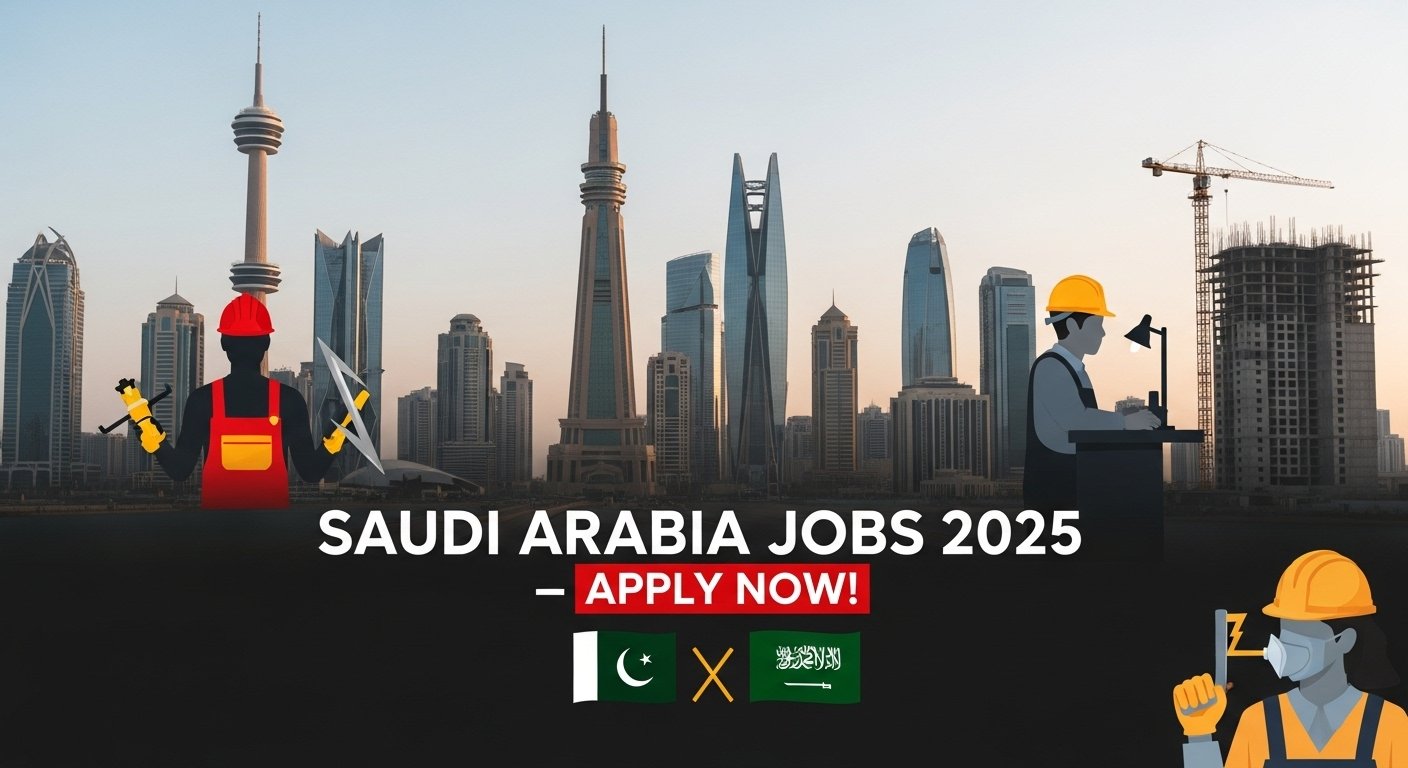 Urgent Jobs in Saudi Arabia for Pakistani Workers