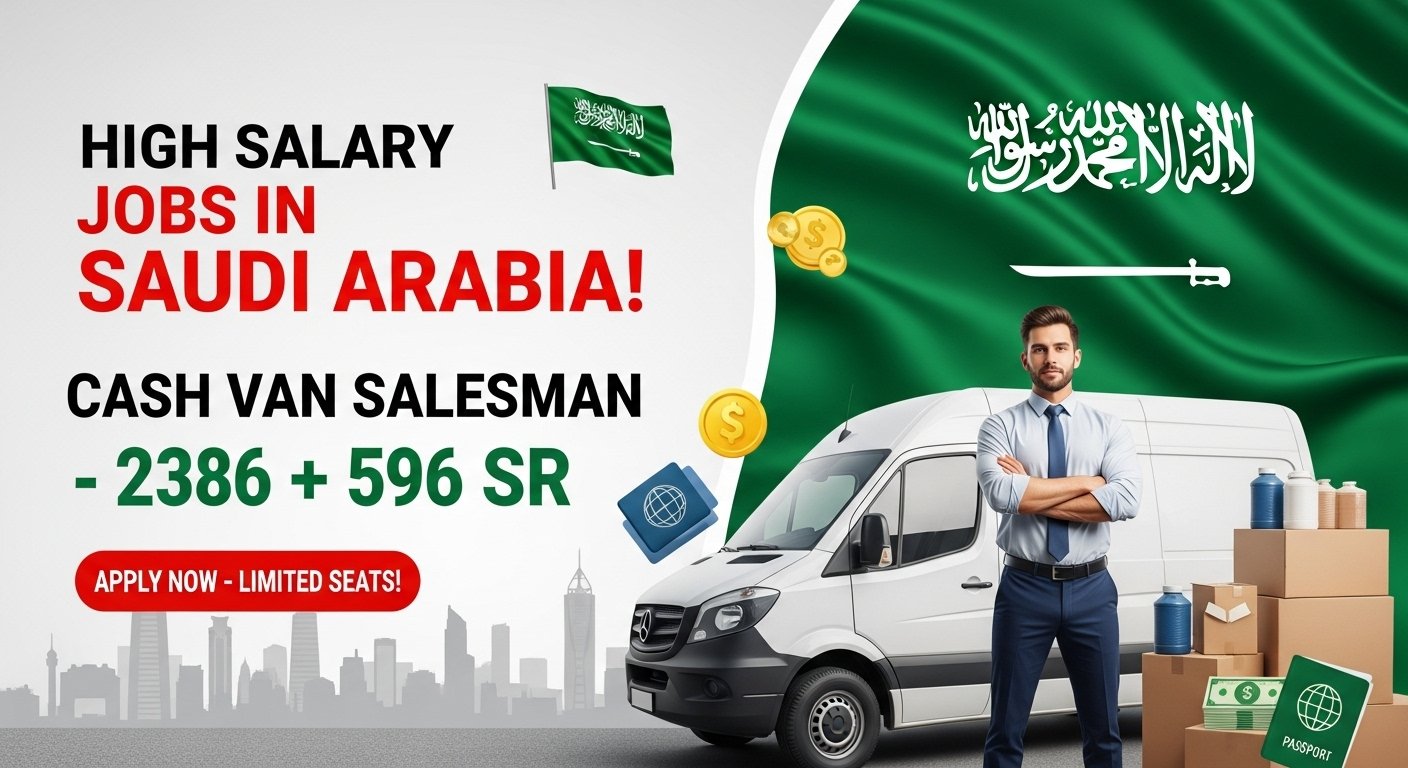 Cash Van Salesman Jobs in Saudi Arabia