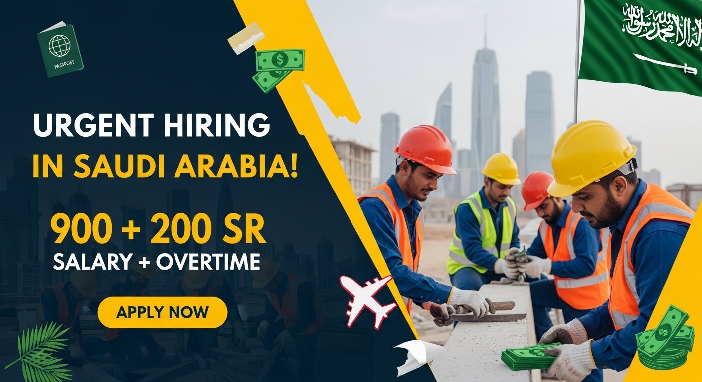 Labour Jobs in Saudi Arabia