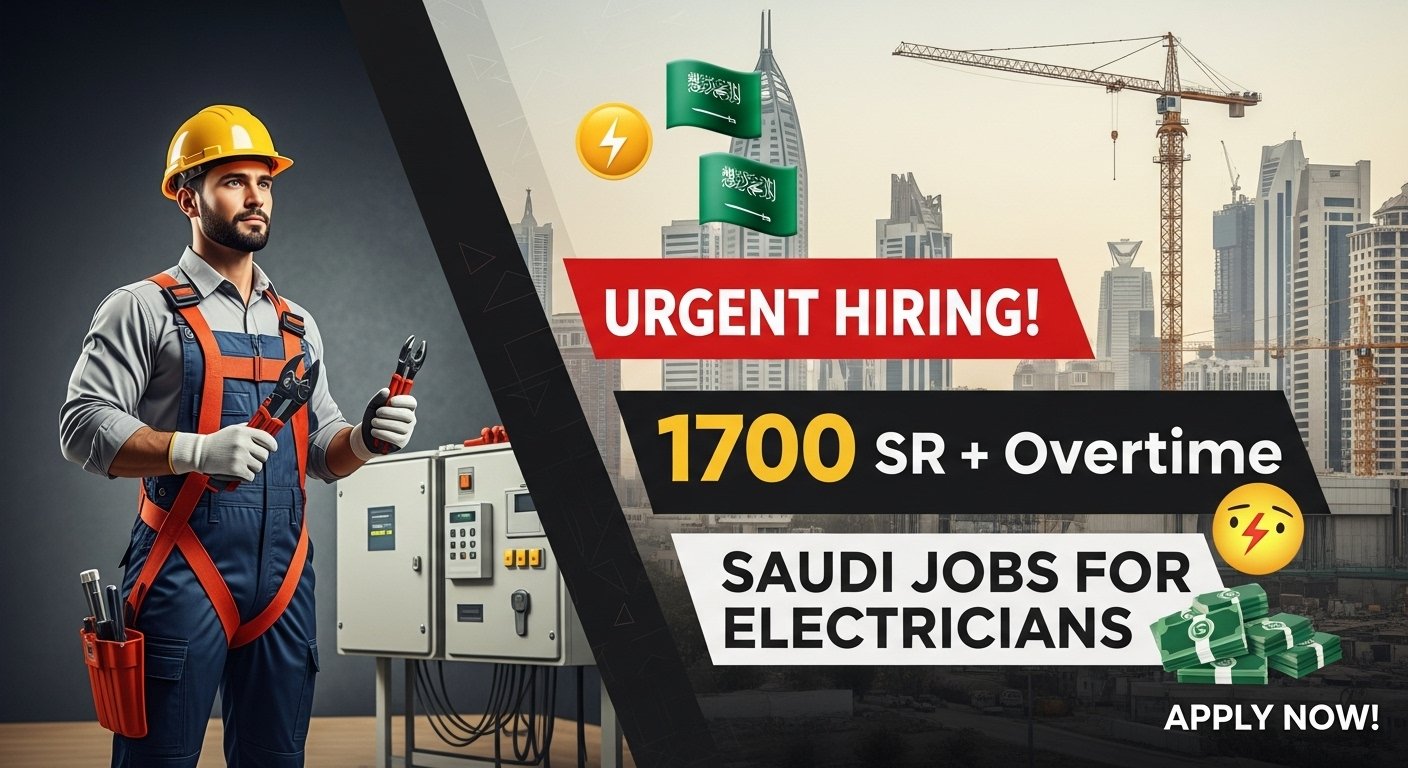 Senior Electrician Jobs in Saudi Arabia
