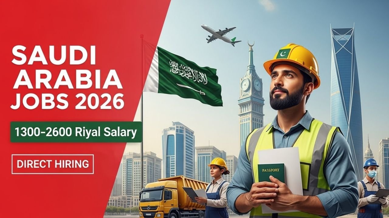 Saudi Arabia Jobs 2026 for Pakistanis