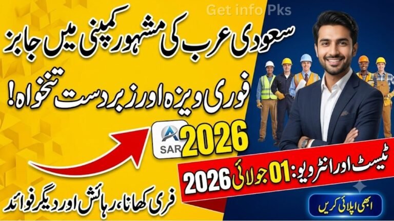 Saudi Arabia Jobs 2026 Urgent Visa Openings